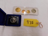 1971 CANADIAN PROOF DOLLAR & CONFEDERATE COMMEMORITIVE COINS