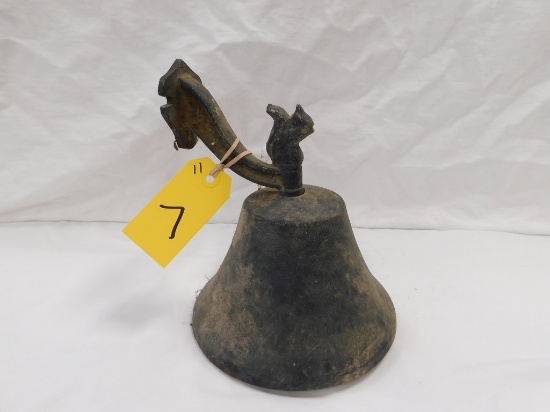 SMALL IRON DINNER BELL