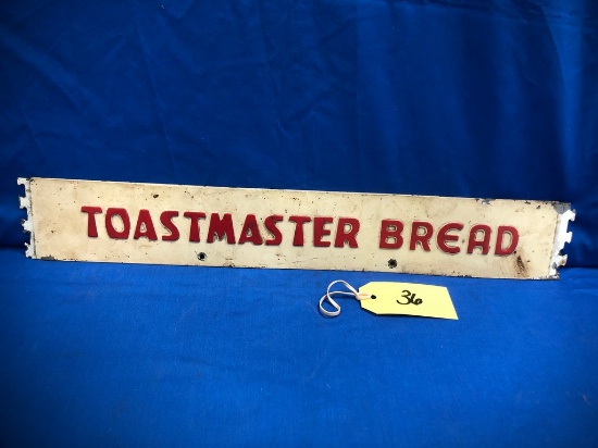 TOASTMASTER BREAD  DISPLAY SIGN