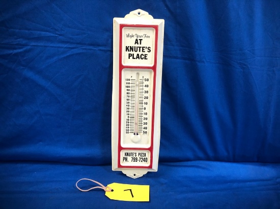 KNUTE'S PLACE THERMOMETER
