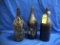 (3) EARLY LARGE BEER BOTTLES