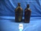 PAIR OF EARLY MEDICINE BOTTLES
