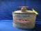 5 GALLON GALVANIZED KEROSENE CAN