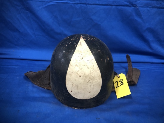 CROMWELL'S HELMETS LIMITED EARLY MOTORCYCLE OR FOOTBALL HELMET