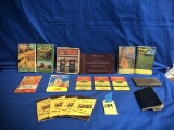 FLAT OF VARIOUS SEED & FARM NOTE BOOKS