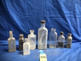 FLAT OF VARIOUS MEDICINE BOTTLES