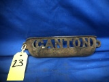CANTON IRON HORSE DRAWN IMPLEMENT TOOL BOX