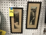 PAIR OF FRAMED CANYON PRINTS
