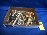 LG ASSORTMENT OF BULLET PENCILS, SCREW DRIVERS & OTHER ITEMS