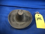 BRASS SERVICE FOUNDRY CO WICHATA, KS ASH TRAY