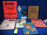 MERCER COUNTY FAIRGROUNDS DANCE POSTER & OTHER PAPER