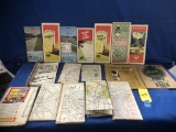 ASSORTED VINTAGE STATE HIGHWAY MAPS