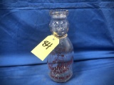 HIGHLAND DAIRY MOLINE IL BABY FACE CREAM TOP QUART MILK BOTTLE