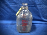 WHITE HOUSE ONE GALLON MILK BOTTLE