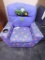 JOHN DEERE FLORAL & PURPLE TOT RECLINER