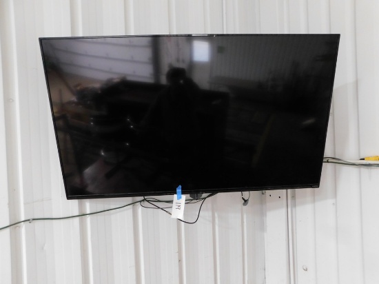 60" VIZIO FLATSCEEN TV W/WALL MOUNT & REMOTE