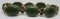 SPINACH GREEN JADE BRACELET GOLD STERLING SILVER