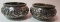 PAIR OF 2 REPOUSSE GORHAM BOWLS #2220 SALT DISH