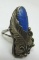 HARRISON YAZZIE NAVAJO LAPIS RING STERLING SILVER