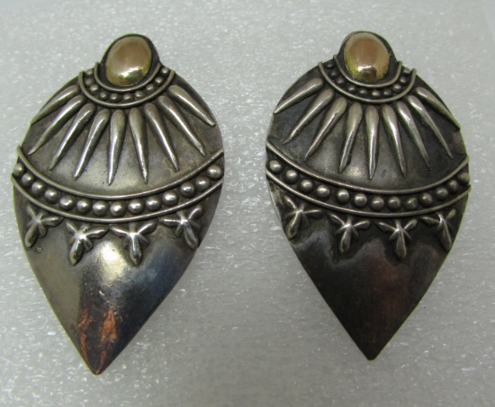 TOMMY SINGER STYLE EARRINGS STERLING SILVER