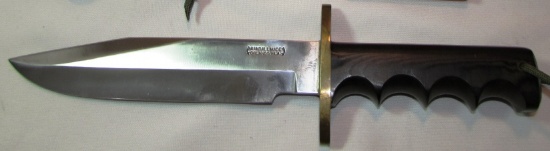 RANDALL MOD 14 ATTACK KNIFE LEATHER SHEATH STONE