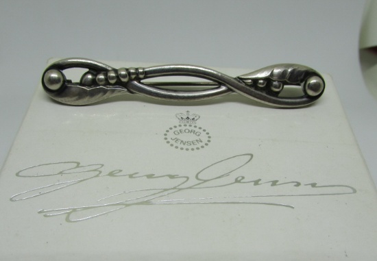 GEORG JENSEN PIN #110 STERLING SILVER DENMARK