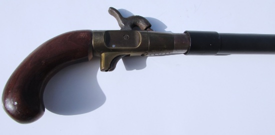 GUN CANE CMC 37.5" WALKING STICK BLACK POWDER