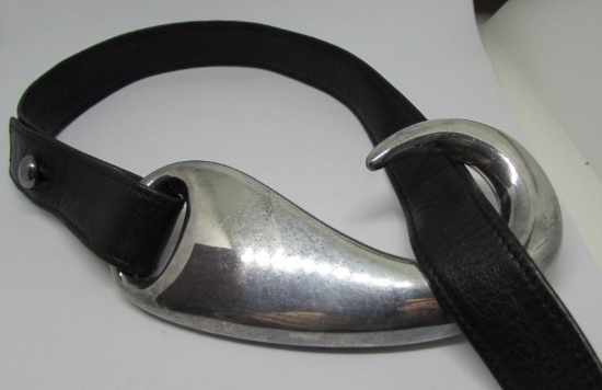 TIFFANY & CO BELT BUCKLE STERLING SILVER PERETTI