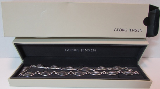GEORG JENSEN NECKLACE STERLING SILVER DENMARK NIB