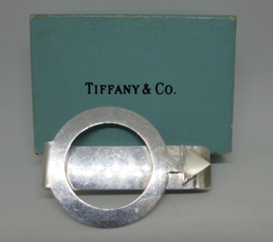 TIFFANY & CO MONEY CLIP MALE MEN MARS STERLING