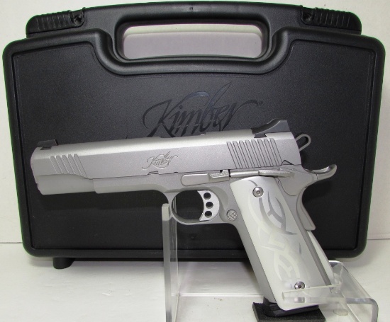 KIMBER STAINLESS II 45 ACP PISTOL 5" CASE PAPERS