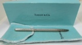 TIFFANY & CO PEN STERLING SILVER NEW IN BOX