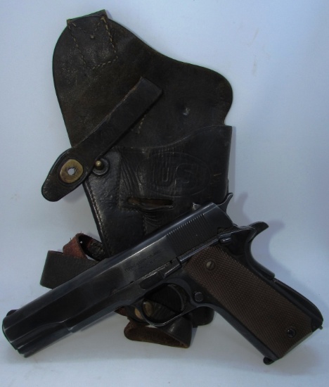 ITHACA 1911A1 US ARMY 45 ACP EIGER KRESS HOLSTER