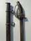 MODEL M1889 SWORD & SCABBARD PRUSSIAN I.I.F. 19-58
