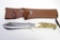 PUMA NEW HUNTER KNIFE & SHEATH STAG HORN SOLINGEN