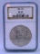 1889 MS 63 MORGAN SILVER DOLLAR COIN NGC
