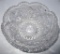 ABP CUT CRYSTAL STARBURST BOWL ELABORATE HEAVY