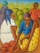 ANDRE GUERVIL OIL ON CANVAS PAINTING CARIBBEAN ART