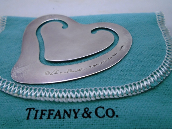 TIFFANY & CO BOOKMARK STERLING SILVER ELSA PERETTI