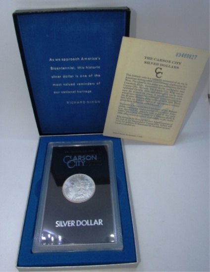 1882 CC SILVER DOLLAR GSA UNCIRCULATED COIN