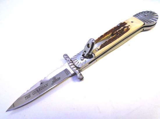 HUBERTUS GUARDIAN SOLINGEN AUTO SWITCHBLADE KNIFE