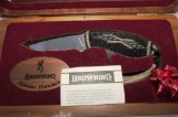 BROWNING HORSEHAIR KNIFE NEW IN SHOWCASE WEAVE