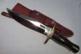 RANDALL STAINLESS #12-8 BEAR BOWIE KNIFE WALNUT