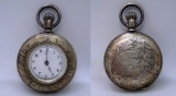 1894 ELGIN COIN STERLING SILVER POCKET WATCH