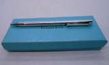 TIFFANY & CO T PEN STERLING SILVER WITH BOX
