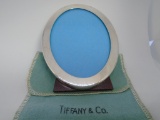 TIFFANY & CO PICTURE FRAME STERLING SILVER W POUCH