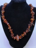 NUGGET AMBER NECKLACE 36