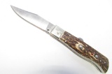 AGA CAMPOLIN ITALIAN SWITCHBLADE KNIFE AUTO STAG