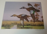 US 1986 VERMONT & 1989 LOUISIANA DUCK PRINT STAMP