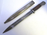 MAUSER 98K BAYONET KNIFE WWII 43 ASW & SCABBARD